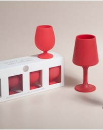 porter green - stemm | silicone unbreakable wine glasses