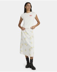 RVCA - Womens Annika Midi Skirt