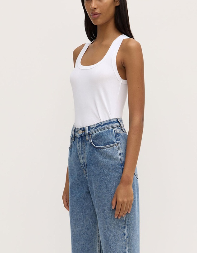 Assembly Label - Robyn Scoop Neck Rib Tank