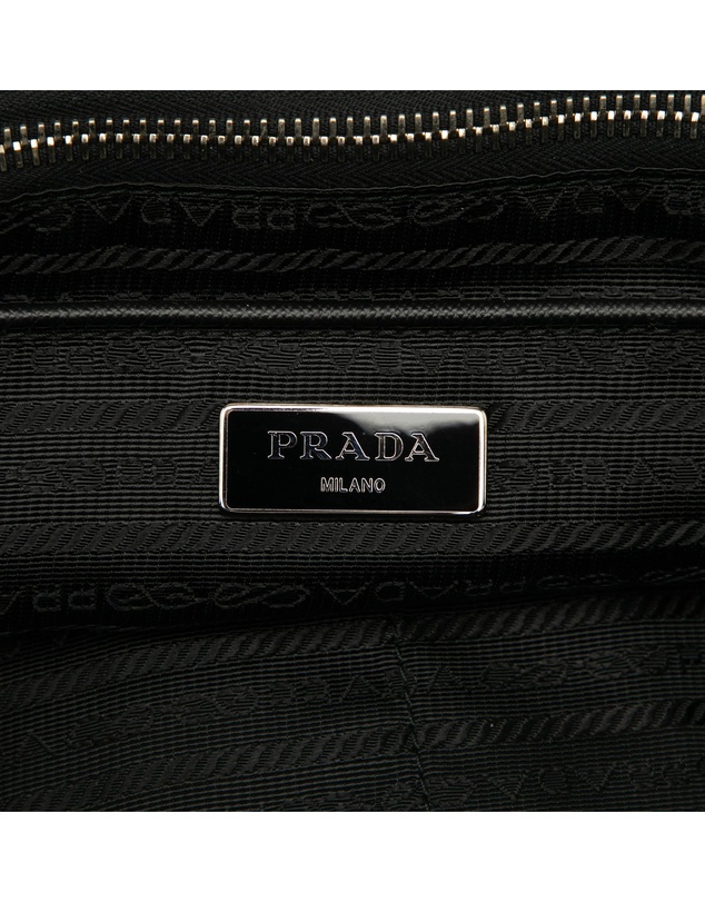 Pre-Loved by Azura Reborn - Pre-Loved Saffiano Trimmed Tessuto Applique Tote