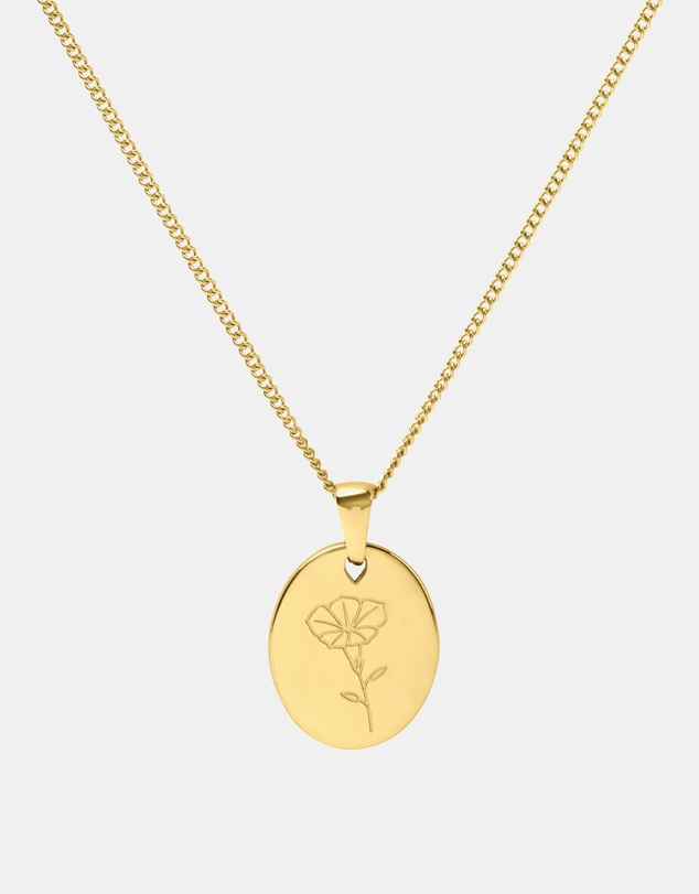 Pastiche - September Birth Flower Necklace