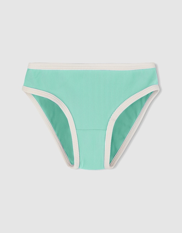 Zulu & Zephyr Mini - Mini Stripe Rib Bikini Bottoms - Babies-Teens