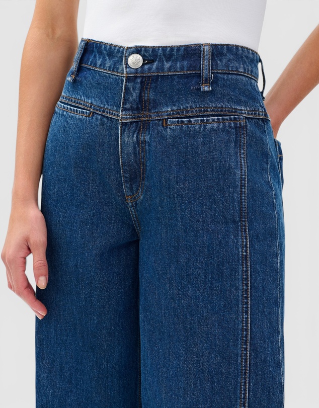 rag & bone - Selah High-Rise Wide Leg Jeans