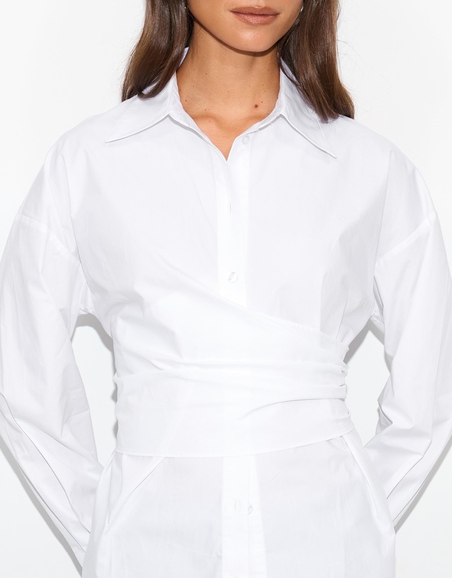 Dazie - Saffron Wrap Shirt