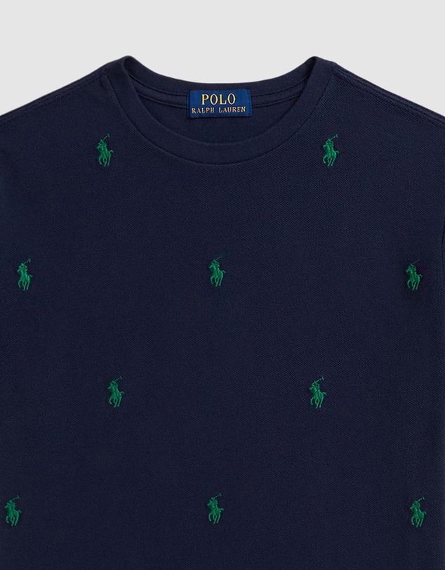 Polo Ralph Lauren - Polo Pony Cotton Mesh Tee - ICONIC EXCLUSIVE - Teens