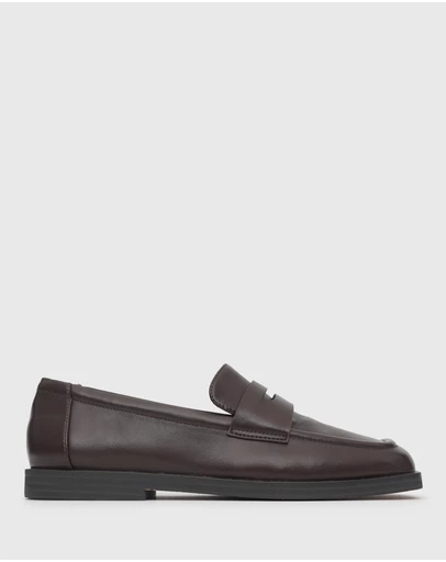 Betts - Wanda Square Toe Penny Loafers