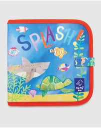 Jaq Jaq - Jaq Jaq Bird - Doodle It & Go Erasable Book - Hello, World - Ocean