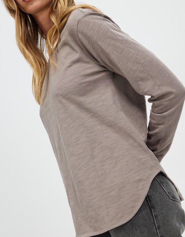 White By FTL - Leo Long Sleeve Tee