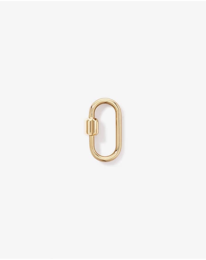 Michael Hill - Micro Carabiner Connector in 10kt Yellow Gold