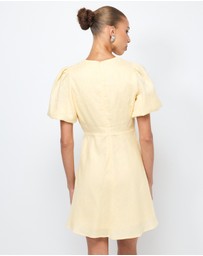 AERE - Elowen Linen Mini Dress