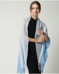 Ozwear Connection Uggs - Ugg 100% Merino Wool Tie Dye Scarf Dawn and Blue