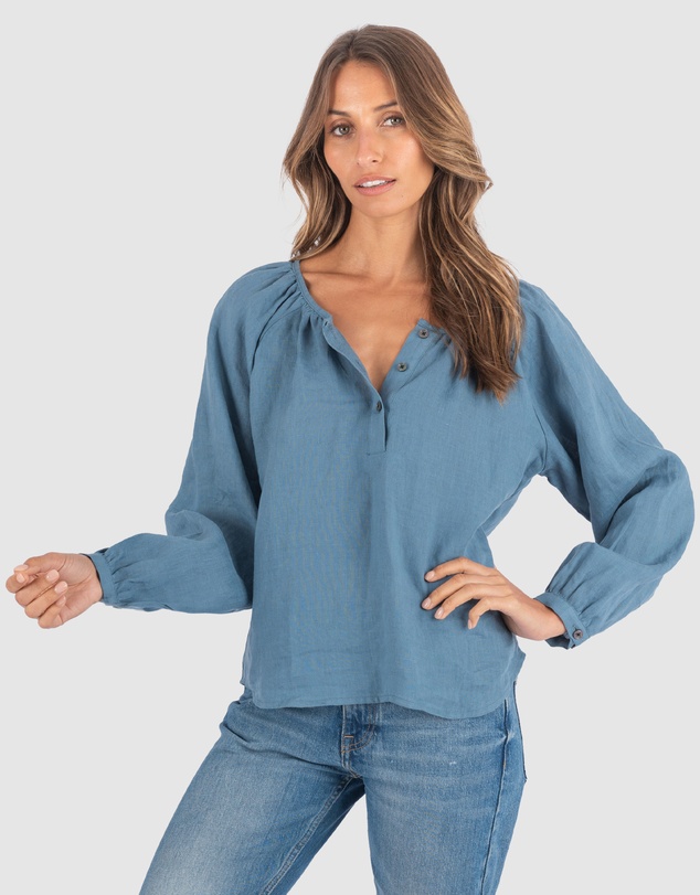 CAMIXA - Poem Linen Blouse