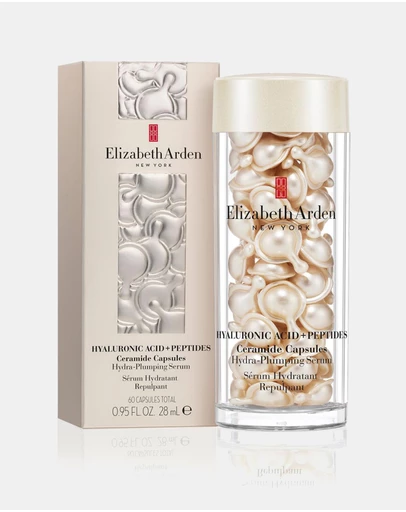 Elizabeth Arden - Elizabeth Arden Hyaluronic Acid + Peptides Ceramide Capsules Hydra-Plumping Serum 60 Piece