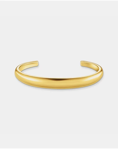 THOMAS SABO - Bangle in timeless design gold