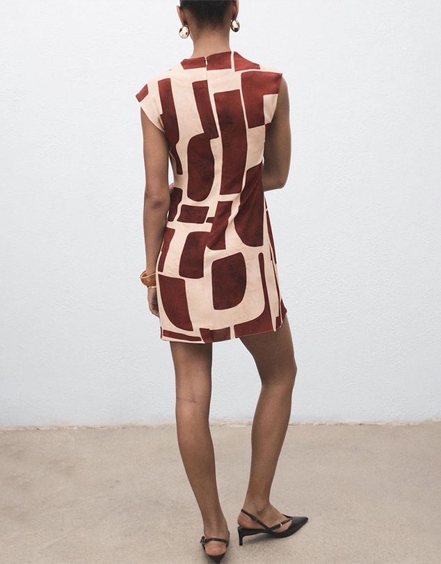 M.N.G - Short Printed Dress