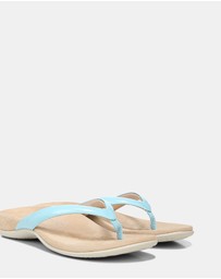 Vionic - Dillon Toe Post Sandal - Porcelain Blue