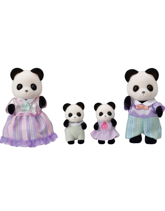 Sylvanian Families - Pookie Panda Family
