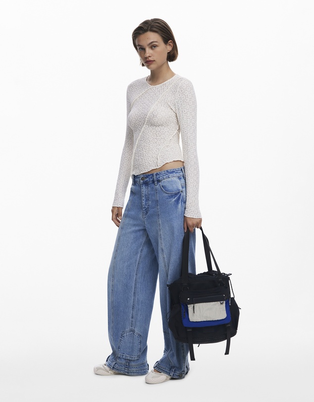 Desigual - Large modular nylon backpack