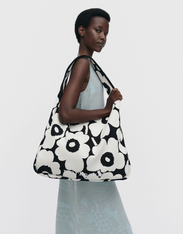 Marimekko - Knitted Bag Large Unikko shoulder bag