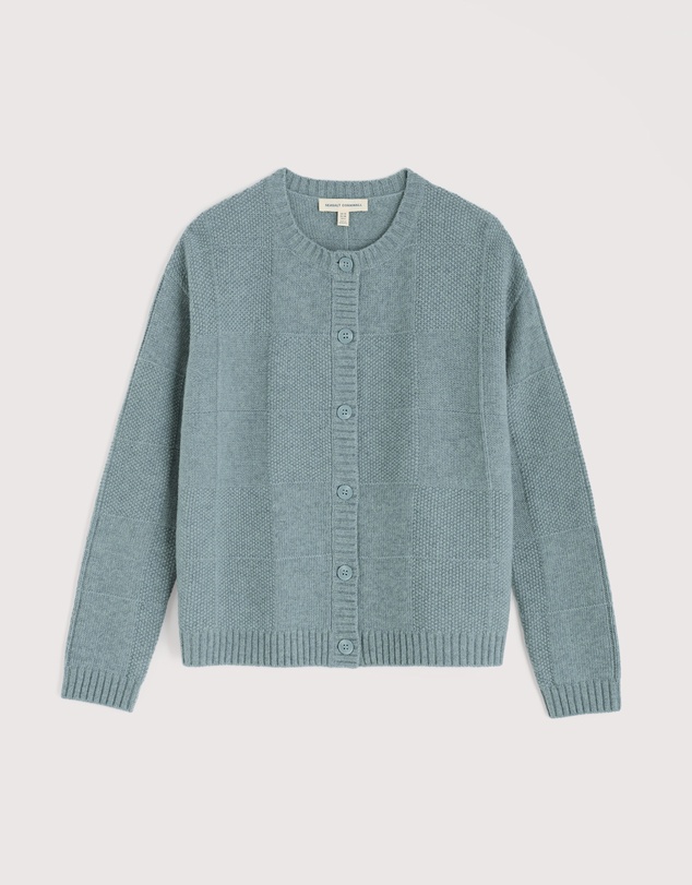 Seasalt - Seasalt Cornwall Blue Coweth Buttoned Cardigan