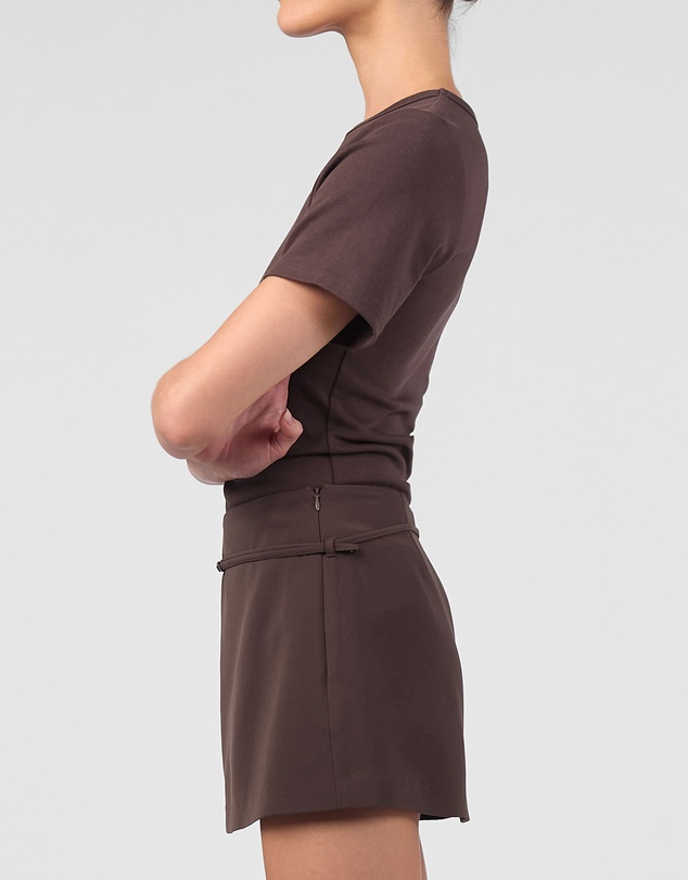 MVN - Mini Skort With Belt