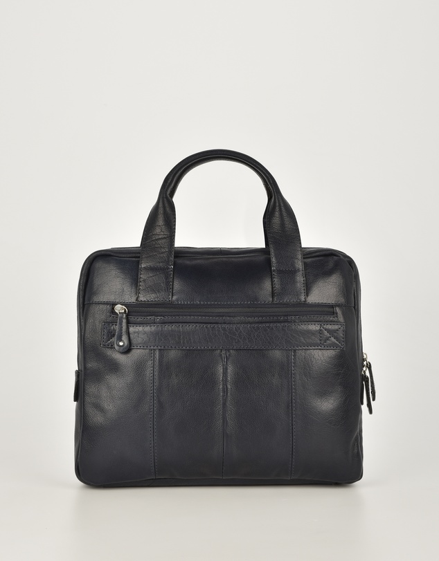 Cobb & Co - Turner Leather Laptop Satchel