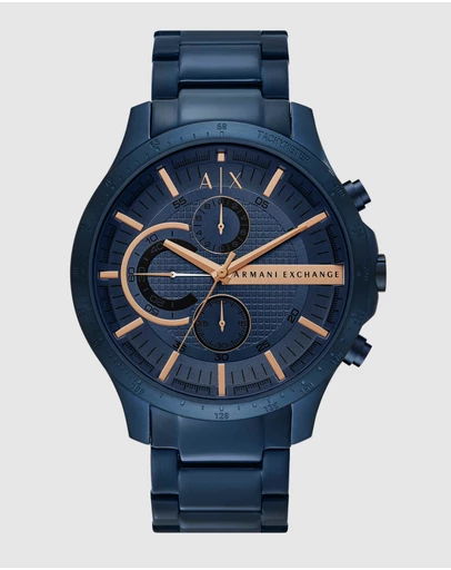 Armani Exchange - Blue Chronograph Watch