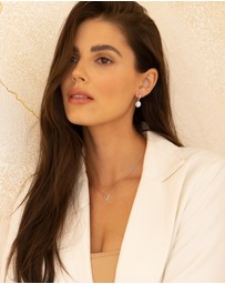 Mestige - Liberty Earrings - Silver Plated