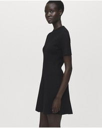 M.N.G - Fine-Knit Flared Dress