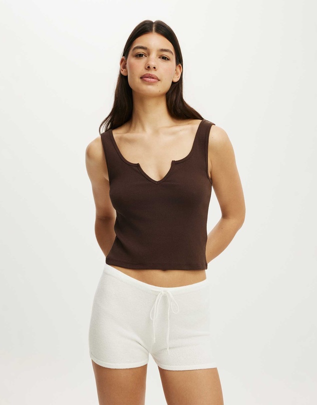 Cotton On Body - Rib Notch Tank