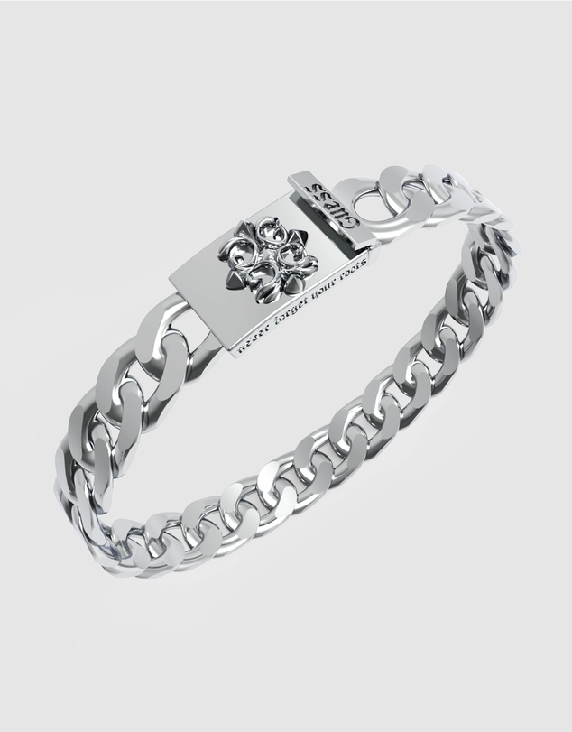 GUESS - Guess 10mm 4G Rebel Curb Chain