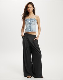 Cotton On - Denim Button Top