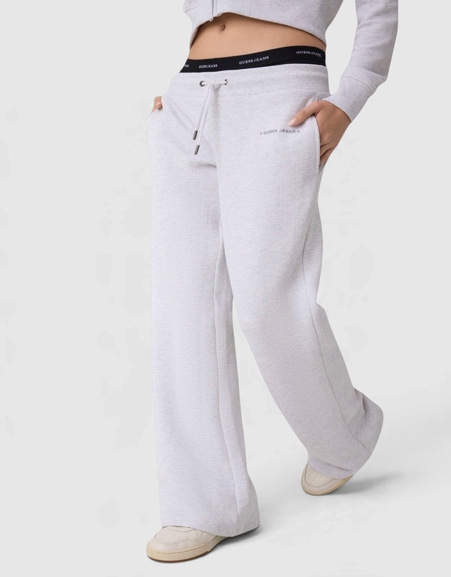 GUESS Jeans - GUESS JEANS Star Print Waffle Sweatpants