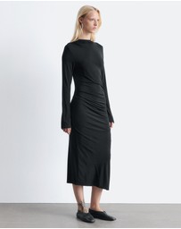 & Other Stories - Gathered Midi Dress