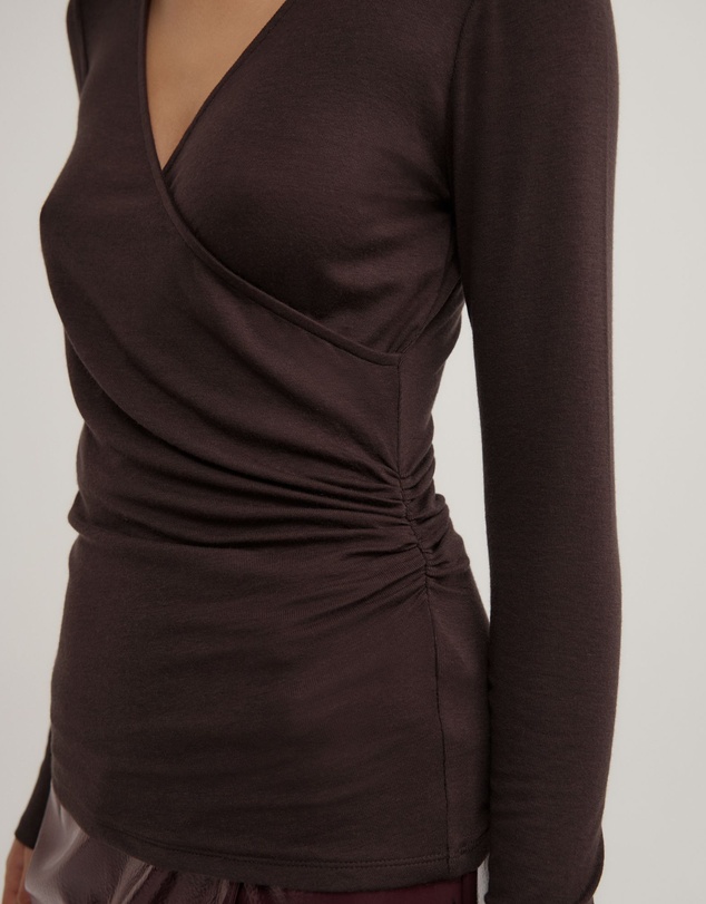 Witchery - Wrap Jersey Top