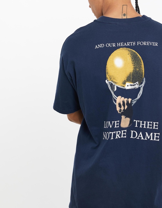 Vintage by The Real Deal - Pre Loved - Vintage 1999 Champion NCAA Notre Dame Football Tee