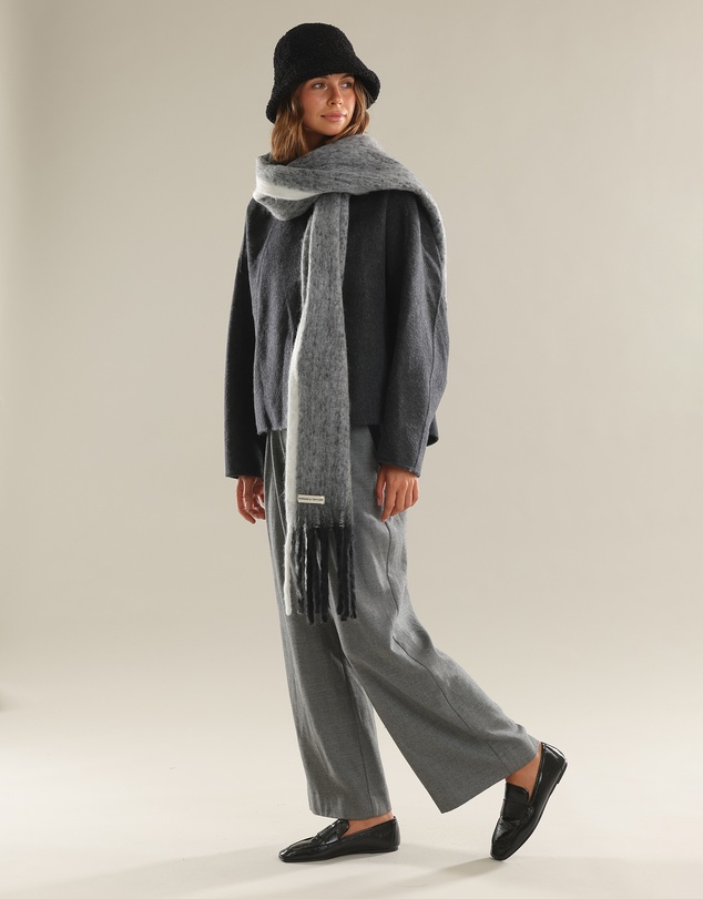 Morgan & Taylor - Mya Chunky Scarf in Black