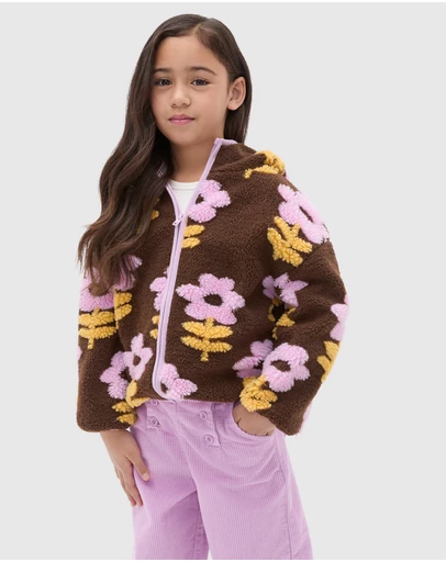 Seed Heritage - Floral Teddy Jacket