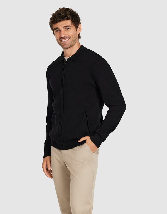 Tarocash - Atlas Zip Through Knit