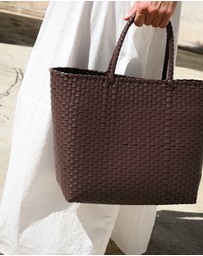 Mimmi Terra - Woven Eco Tote Cioccolato