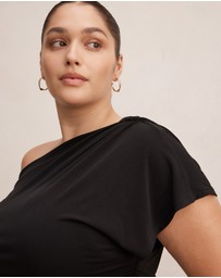 Forever New Curve - Sofia Curve Asymmetrical Tipped Top