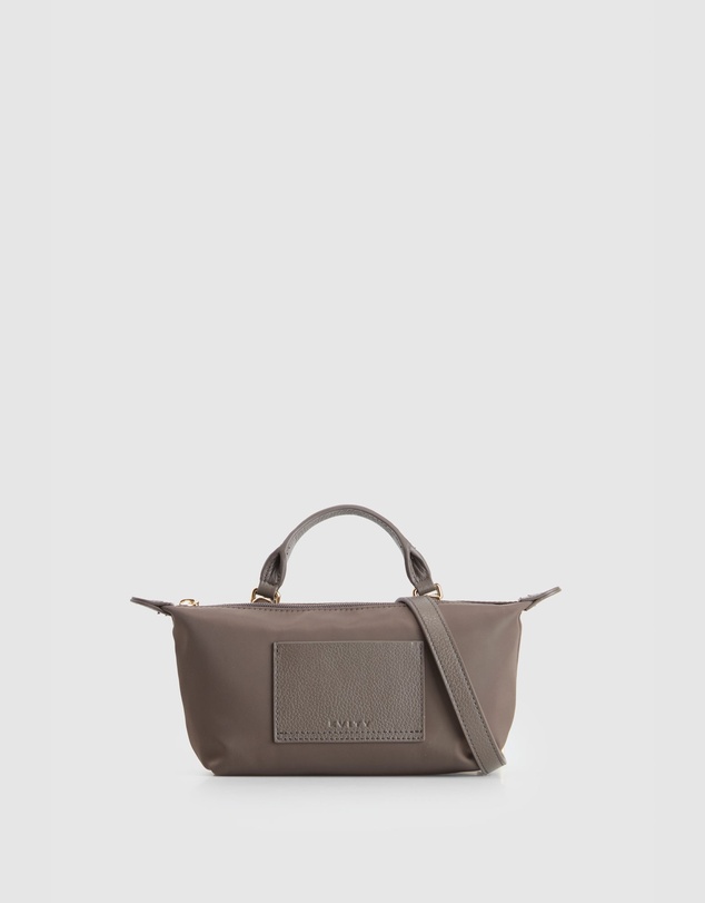 Evity - Noosa Leather Trim Crossbody Bag