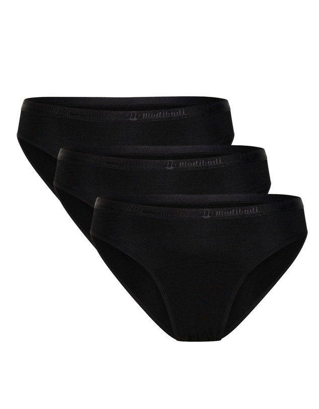 Modibodi - Classic Period Underwear Bikini Super Absorbency 3 Pack