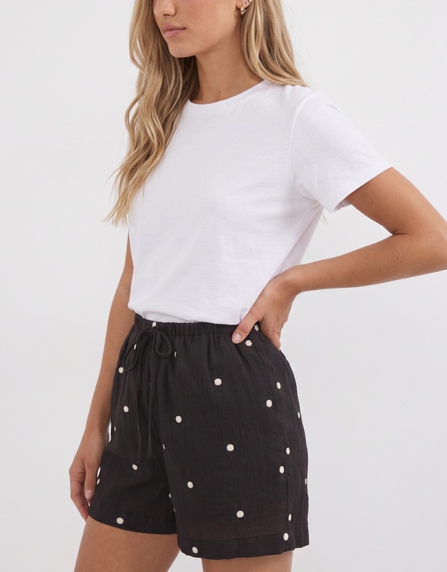Atmos&Here - Hailey Relaxed Polkadot Shorts