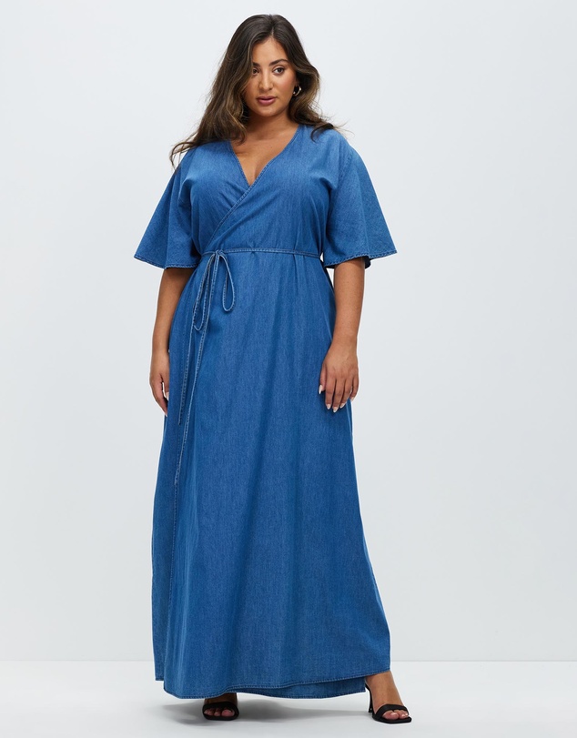 Hope & Harvest - Hadley Maxi Wrap Dress