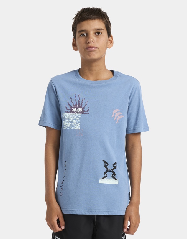 Quiksilver - Boys 8 to 16 Free Lock T-Shirt