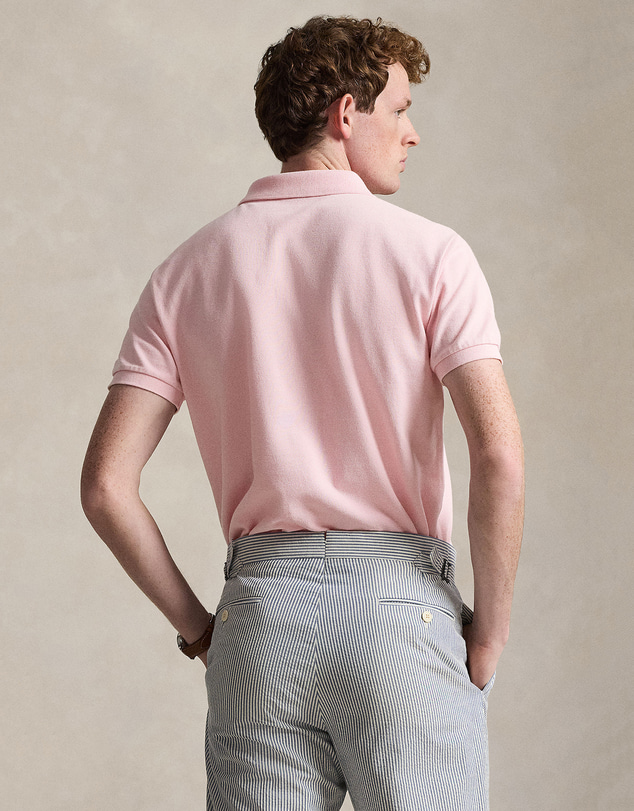 Polo Ralph Lauren - Custom Slim Fit Mesh Polo Shirt