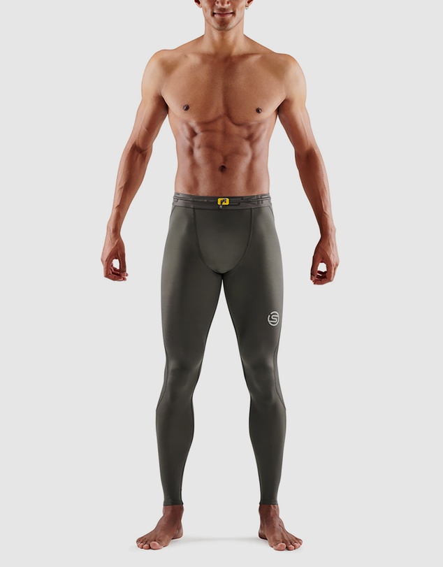 SKINS - SKINS Compression Men's Series-3 Activewear Long Tight T&R Charcoal