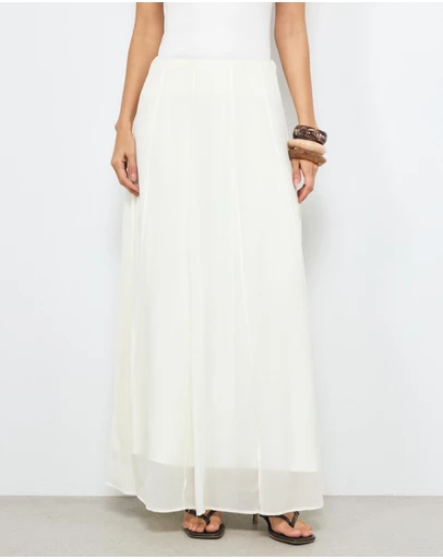 AERE - Lola Maxi Skirt