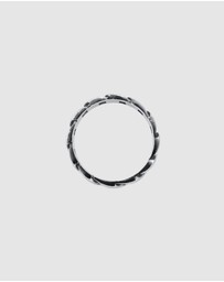 Kuzzoi - ICONIC EXCLUSIVE - Ring Statement Chunky Massive Trend in 925 Sterling Silver
